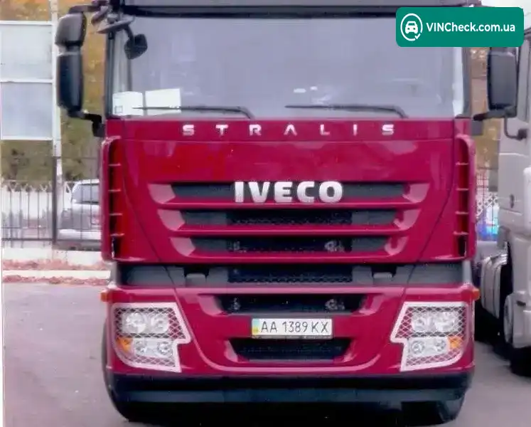Iveco Stralis 2011, фото з оголошення, VIN WJMM1VTH404387775