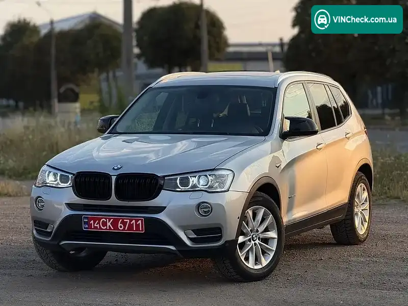 BMW X3 2014, фото з оголошення 1 з 12, VIN 5UXWX9C51F0D50510