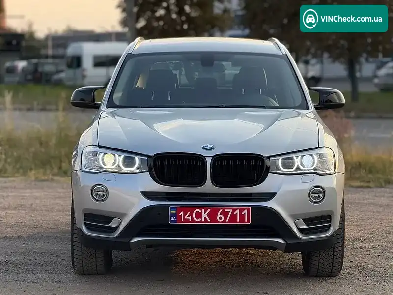 BMW X3 2014, фото з оголошення 2 з 12, VIN 5UXWX9C51F0D50510