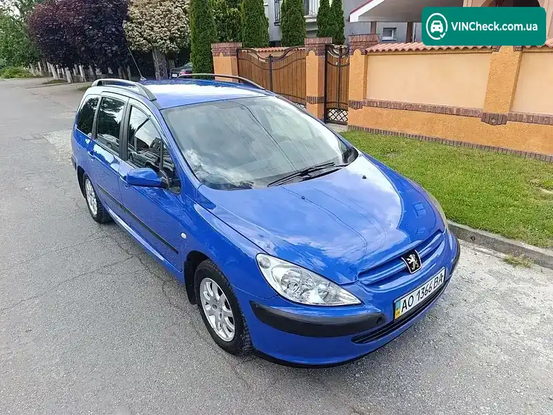 Peugeot 307 2003, фото з оголошення 2 з 21, VIN VF33ENFUBE3200285
