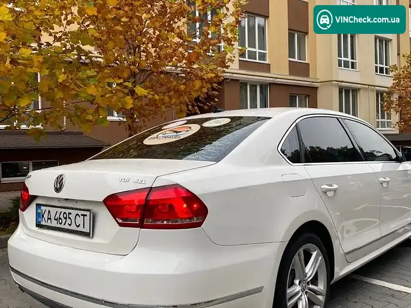 Volkswagen Passat 2013, фото з оголошення 2 з 15, VIN 1VWCN7A35EC013233