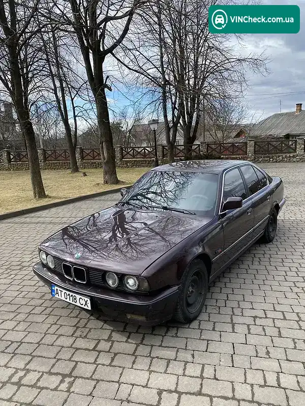 BMW 5 Series 1991, фото з оголошення 1 з 6, VIN WBAHB51000BD73892