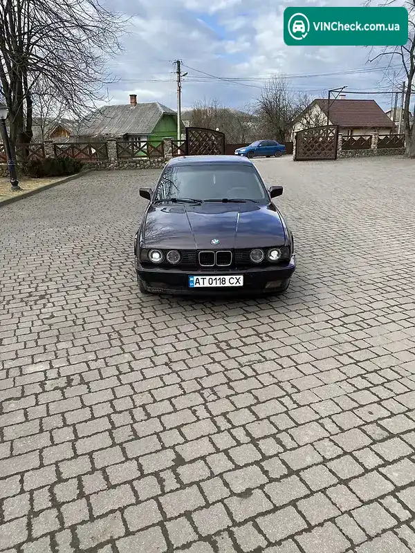 BMW 5 Series 1991, фото з оголошення 2 з 6, VIN WBAHB51000BD73892