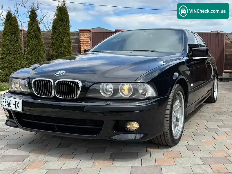 BMW 5 Series 2003, фото з оголошення 1 з 20, VIN WBADN210X0GR74425