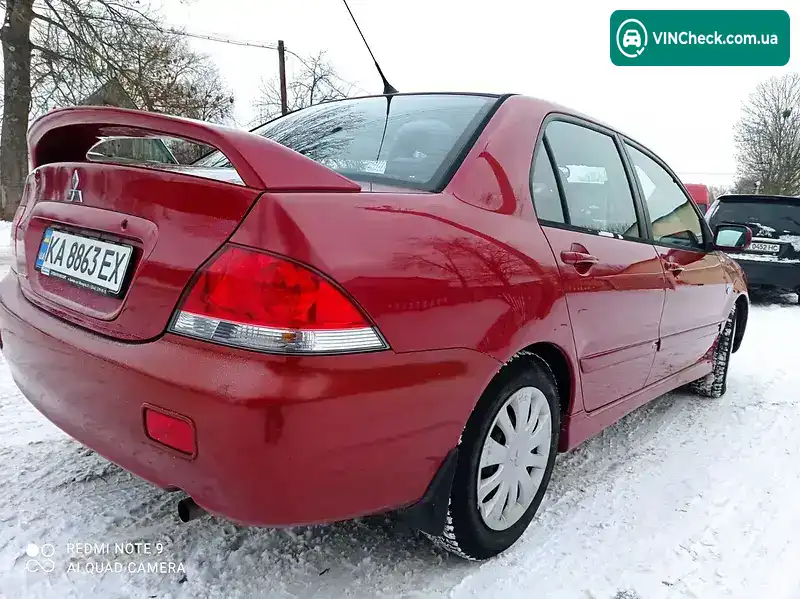 Mitsubishi Lancer 2007, фото з оголошення 2 з 20, VIN JMBSRCS3A7U005367