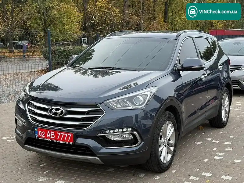 Hyundai Santa FE 2018, фото з оголошення 1 з 20, VIN KMHSW81UBJU853976