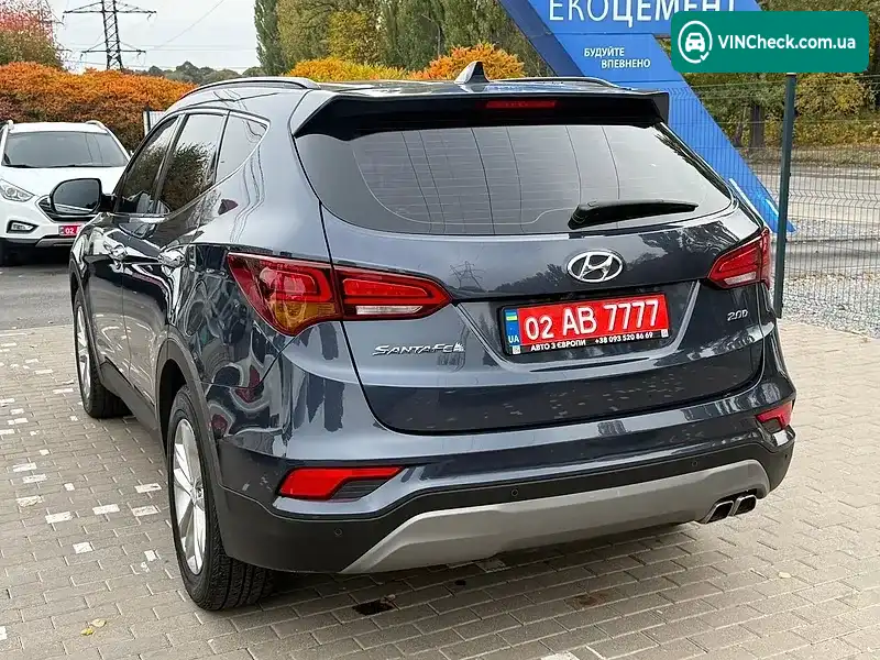 Hyundai Santa FE 2018, фото з оголошення 2 з 20, VIN KMHSW81UBJU853976