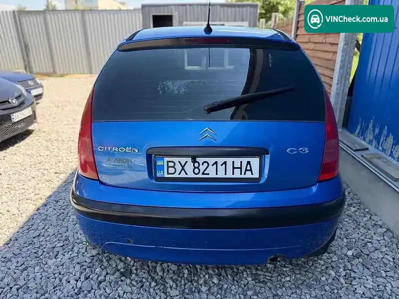 Citroen C3 2004, фото з оголошення 2 з 11, VIN VF7FCHFXB27155477