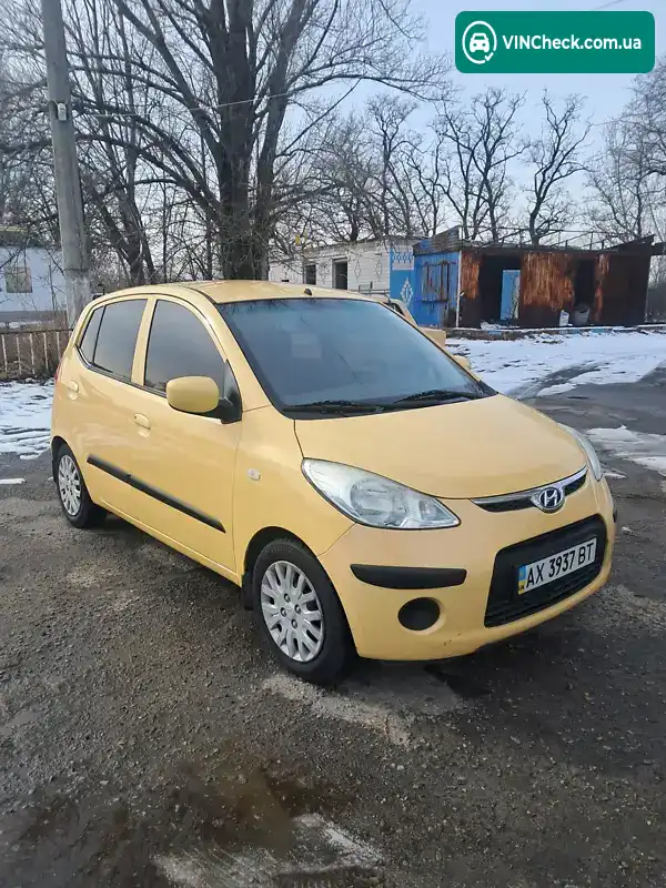 Hyundai i10 2008, фото з оголошення 2 з 13, VIN MALAM51BP9M166203
