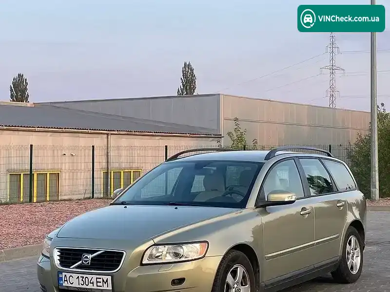 Volvo V50 2008, фото з оголошення 1 з 14, VIN YV1MW084292447434