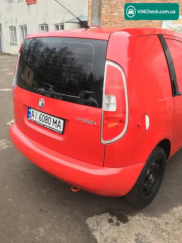Skoda Praktik 2010, фото з оголошення 1 з 16, VIN TMB1HB5J1BB600043