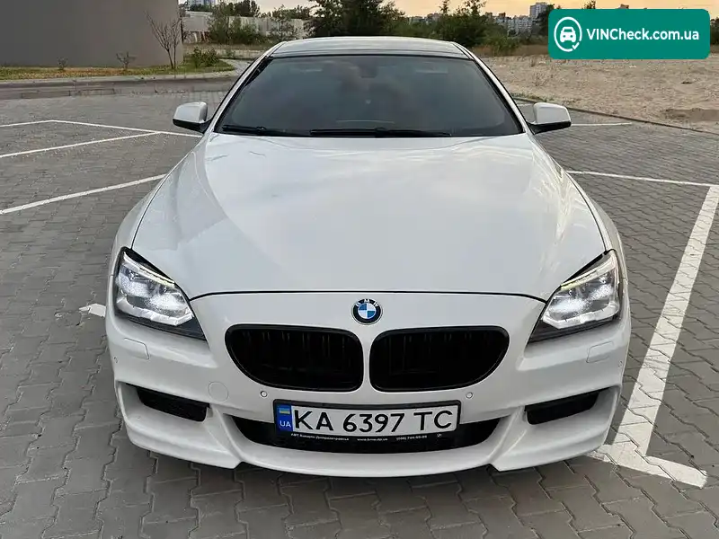 BMW 6 Series 2014, фото з оголошення 1 з 20, VIN WBA6B8C57EDZ72721