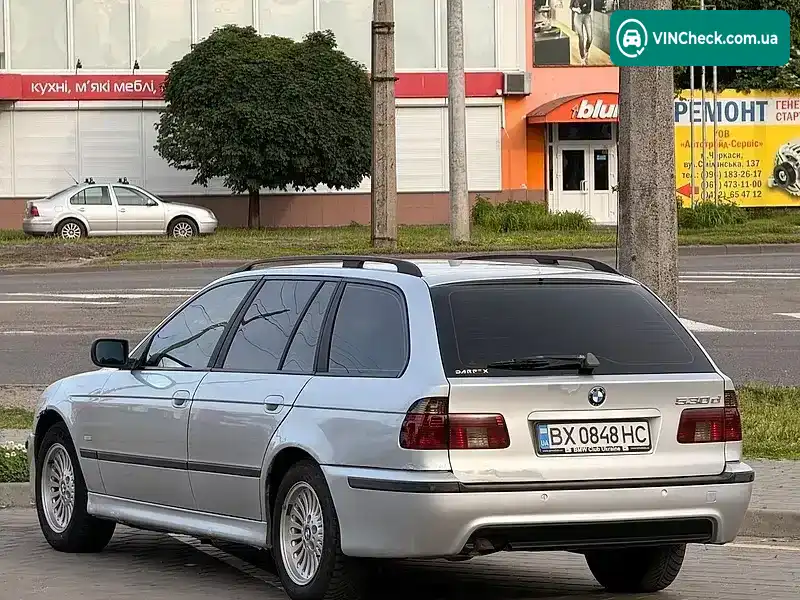 BMW 5 Series 2002, фото з оголошення 1 з 21, VIN WBADP81070GW41211