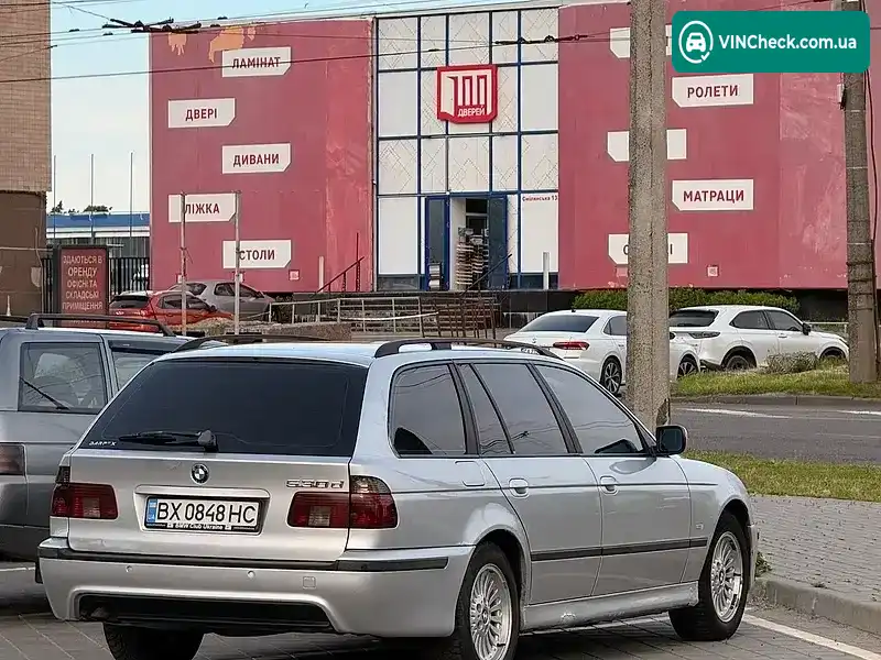 BMW 5 Series 2002, фото з оголошення 2 з 21, VIN WBADP81070GW41211