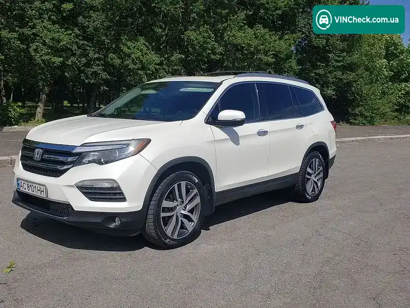 Honda Pilot 2017, фото з оголошення 2 з 20, VIN 5FNYF6H07HB060377