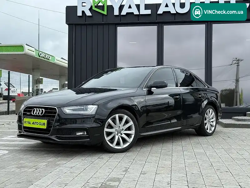 Audi A4 2014, фото з оголошення 1 з 20, VIN WAUZZZ8K3FA030312
