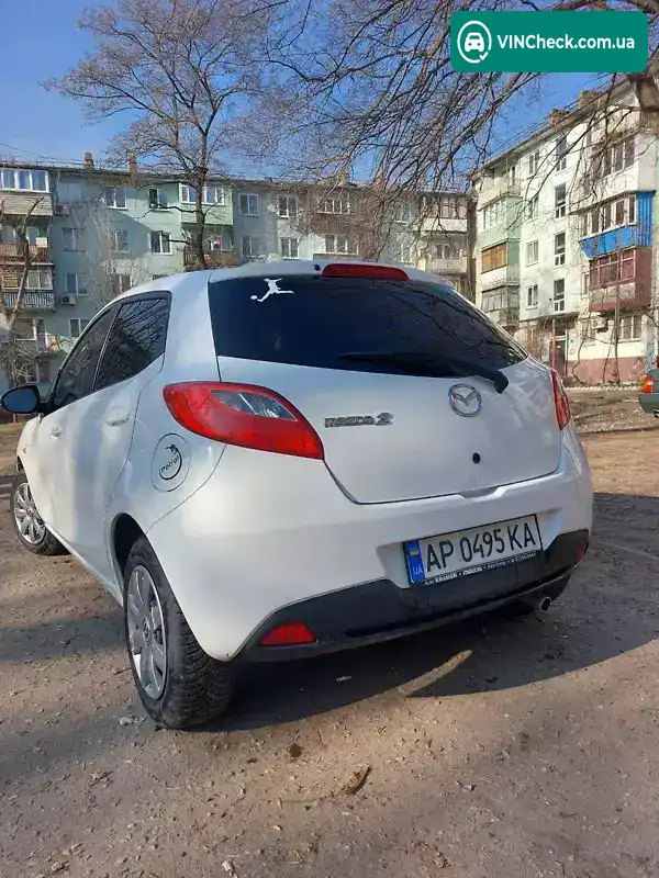 Mazda 2 2009, фото з оголошення 2 з 7, VIN JMZDE14J200237098