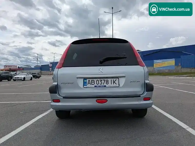 Peugeot 206 2003, фото з оголошення 2 з 21, VIN VF32EKFWA43129582
