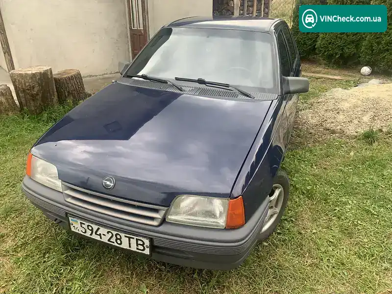 Opel Kadett 1991, фото з оголошення 2 з 14, VIN W0L000034M5165962