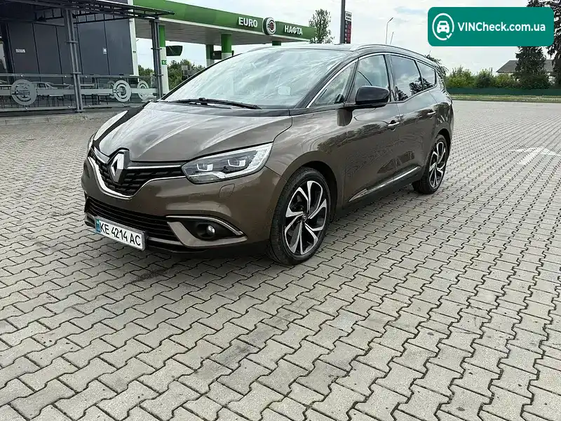 Renault Scenic 2017, фото з оголошення 1 з 15, VIN VF1RFA00859623444
