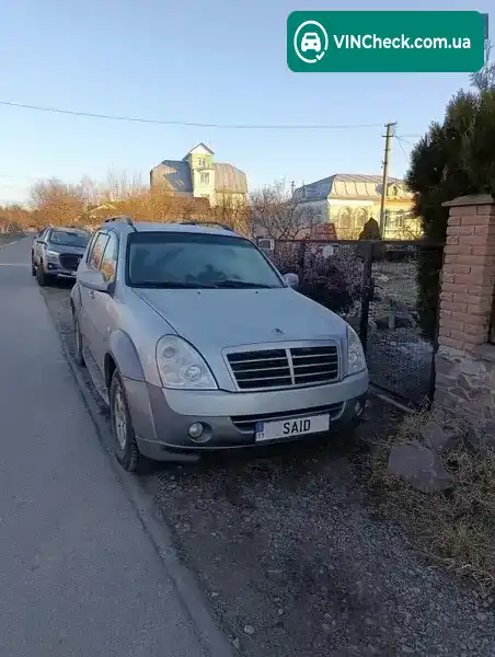 SsangYong Rexton 2007, фото з оголошення 1 з 12, VIN Y7CRJFA0070076502