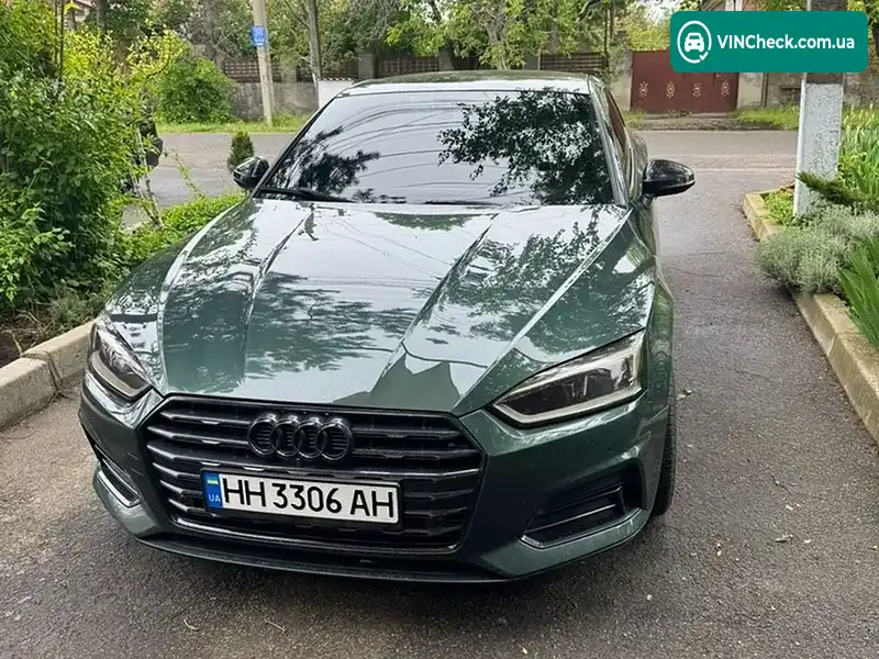 Audi A5 2018, фото з оголошення 1 з 10, VIN WAURNAF56JA098252
