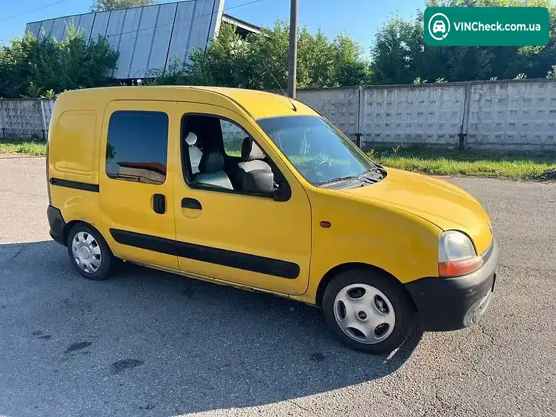 Renault Kangoo 2002, фото з оголошення 1 з 11, VIN VF1FC0NAF27299127