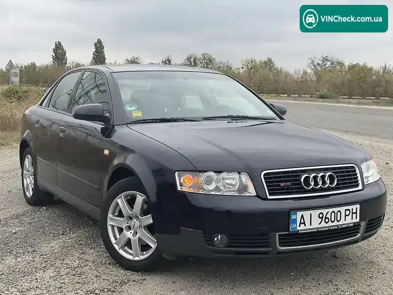 Audi A4 2002, фото з оголошення 1 з 20, VIN WAUZZZ8E92A299712