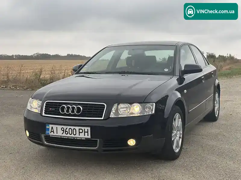 Audi A4 2002, фото з оголошення 2 з 20, VIN WAUZZZ8E92A299712