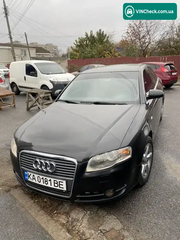 Audi A4 2006, фото з оголошення 1 з 7, VIN WAUZZZ8E26A277444