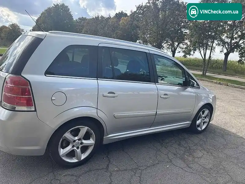 Opel Zafira 2007, фото з оголошення 2 з 10, VIN W0L0AHM7572215578