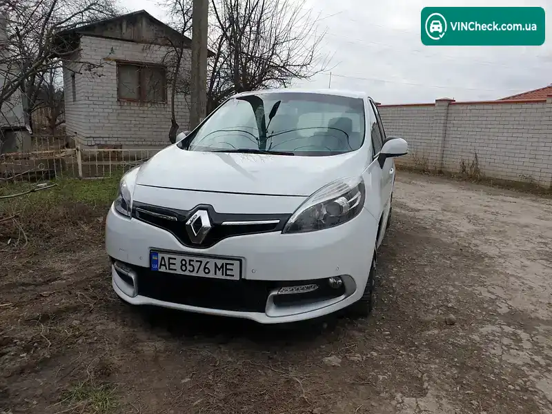 Renault Scenic 2014, фото з оголошення 2 з 16, VIN VF1JZ0R0251524783