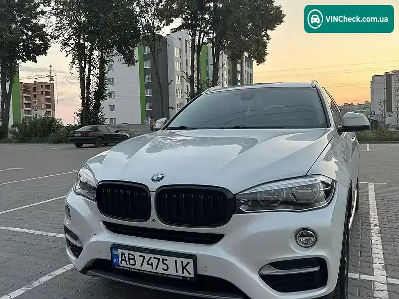 BMW X6 2016, фото з оголошення 2 з 20, VIN WBAKV2102H0T88619