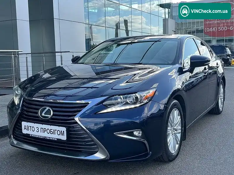 Lexus ES 2018, фото з оголошення 2 з 20, VIN JTHBJ1GG802109078