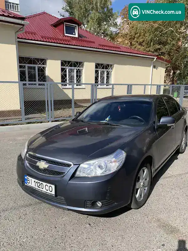 Chevrolet Epica 2007, фото з оголошення 1 з 9, VIN Y6DLF69KE7B085599