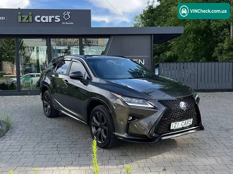 Lexus RX 2018, фото з оголошення 1 з 20, VIN JTJDGKCA3J2005015