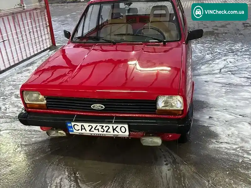 Ford Fiesta 1982, фото з оголошення 2 з 6, VIN WF0BXXGAFBCS78147