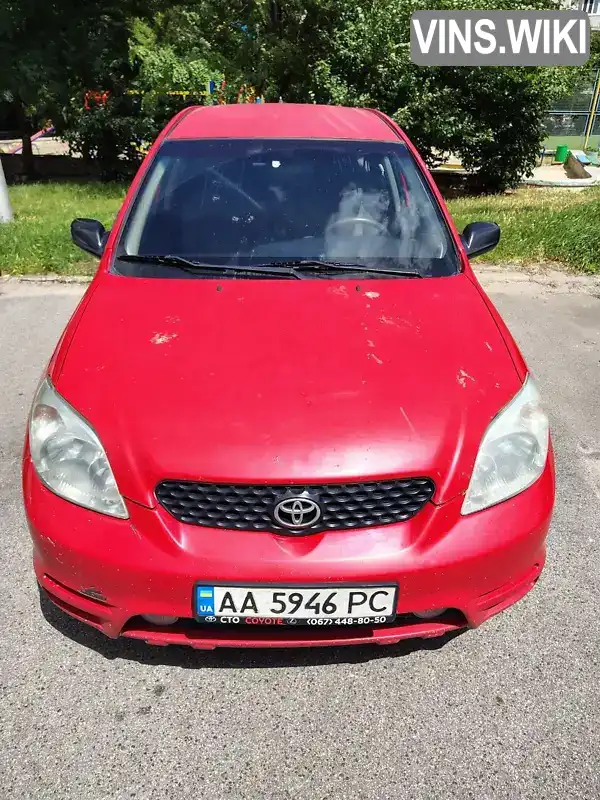 Toyota Matrix 2003, фото з оголошення 1 з 13, VIN 2T1KR32E63C140007