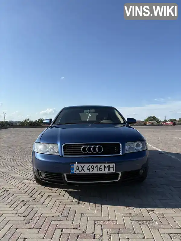 Audi A4 2003, фото з оголошення 1 з 16, VIN WAUZZZ8E34A156516