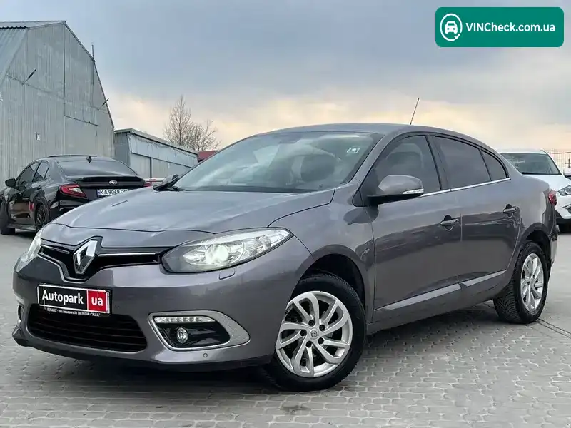 Renault Fluence 2016, фото з оголошення 1 з 21, VIN VF1LZLF0E55381659
