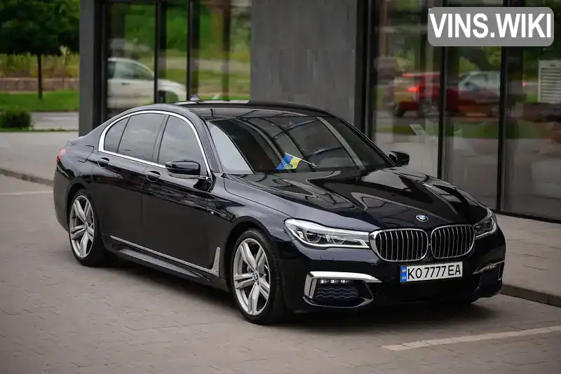 BMW 7 Series 2016, фото з оголошення 1 з 21, VIN WBA7C41040G526602