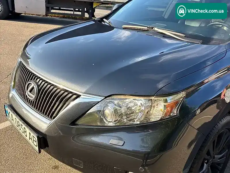 Lexus RX 2010, фото з оголошення 2 з 17, VIN JTJBK11A602425062