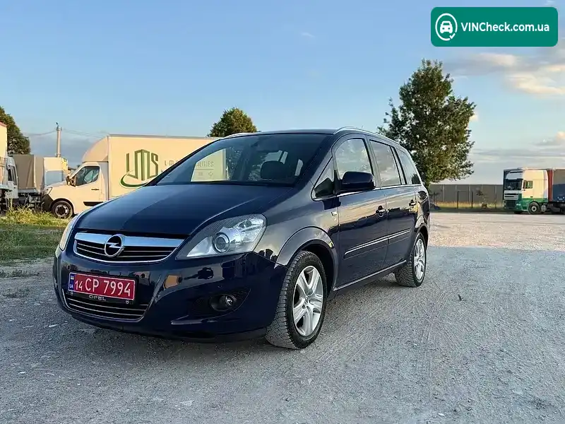 Opel Zafira 2012, фото з оголошення 1 з 20, VIN W0L0AHM75C2106287