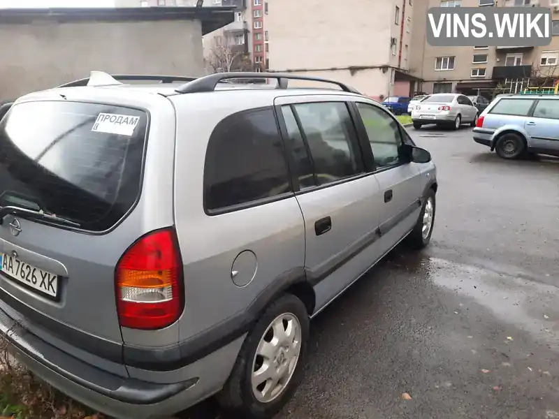 Opel Zafira 1999, фото з оголошення 2 з 8, VIN W0L0TGF75X2188657