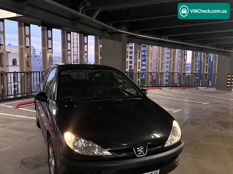 Peugeot 206 2006, фото з оголошення 2 з 12, VIN VF32AKFWR47518907