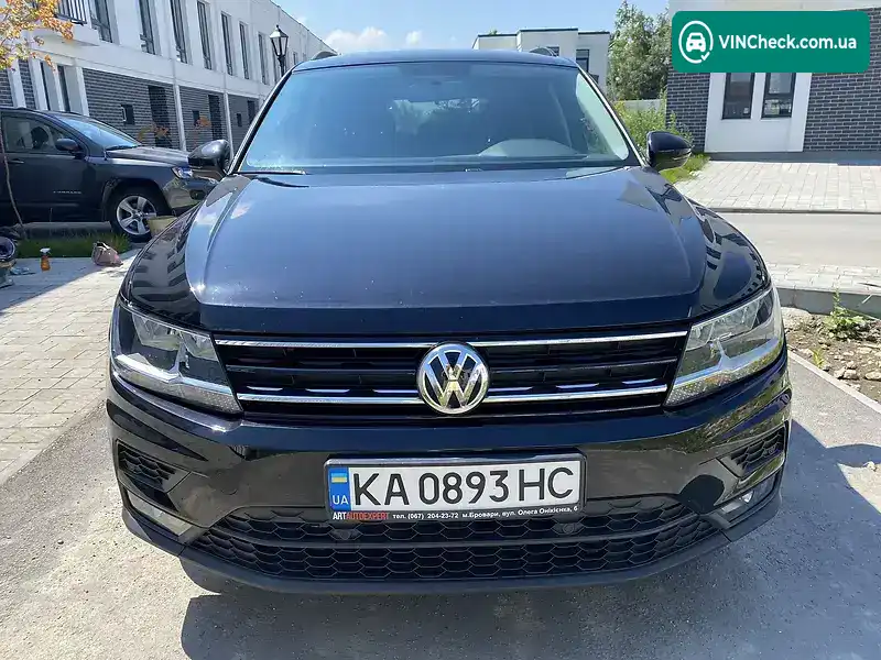 Volkswagen Tiguan 2019, фото з оголошення 1 з 15, VIN 3VV1B7AX6KM142423