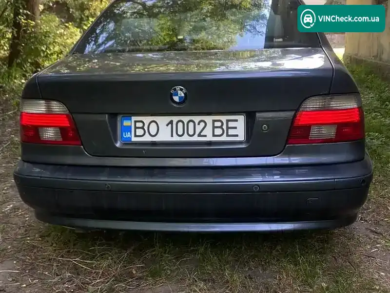 BMW 5 Series 2000, фото з оголошення 2 з 13, VIN WBADN610X0GG87418