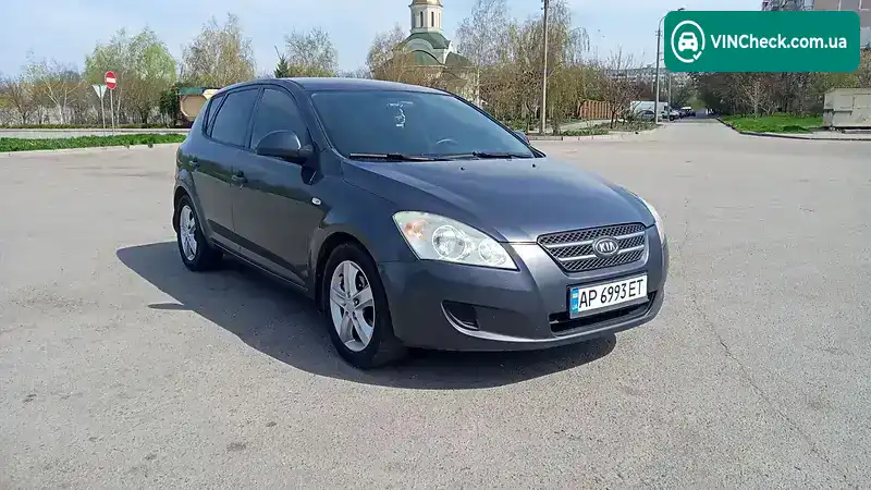 Kia Ceed 2007, фото з оголошення 1 з 13, VIN Y6LFF24227L000958