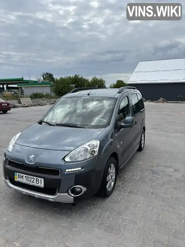 Peugeot Partner 2012, фото з оголошення 1 з 21, VIN VF37J9HECCJ620593