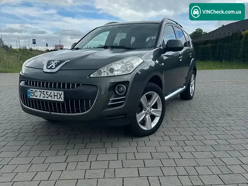 Peugeot 4007 2009, фото з оголошення 1 з 20, VIN VF3VV4HNH8U916971